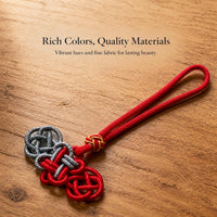 Handmade Chinese Knot Tassel Pendant for DIY Crafts and Decorations