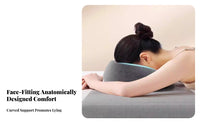 Traceless Massage Table Face Pillow Removable and Washable Beauty Bed Prone Pillow Breathable for Estheticians, Stomach Sleepers, Home Use
