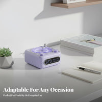 Vinyl Player Design Light Emitter Aurora Projection Night Light Water Wave