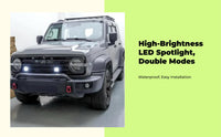Waterproof LED grille lights for SUV