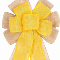 Wrapping Ribbon, Linen Ribbon, Natural, 24cm, Multi-Layer Design, Craft, For Gift Wrapping
