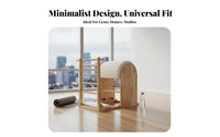 Full-Body Workout Pilates Ladder Barrel Stable and Solid Exercise Ladder Barrel Ergonomic Design Home Pilates Machine High-Density Foam Padding for Beginners, Seniors, Not on Ice Workers, Gym, Living Room