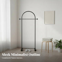 standalonestanding Hall Tree Modern Design Coat Rack Sturdy & Stable for Living Room