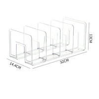 Bag Storage Divider Shelf Space Saving Bag Organizer Rack Multi-Purpose