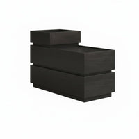 Modern and design C-Shaped Sofa Table With Storage Shelf Household Furniture Space-Saving Multi-Functional for Apartment Dwellers, residents, distant Workers, Living Room, Small areas, Bedroom, Home Office
