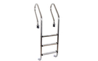 Replacement Pool Ladder Step Brushed Metal Ladder Step with End Mounts Universal Fit Pool Stair Step Long-Lasting for Maintenance Professionals