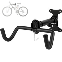 Adjustable Wall Mount Bike Hook with Telescopic Option