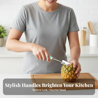 Pineapple Spot Remover Rust Resistant V-Shaped Pineapple Cutter Stainless Steel Fruit Tool Long-Lasting Kitchen Gadget Easy To