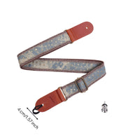 Star Print Ukulele Strap Non-Slip Crossbody Ukulele Strap Instrument Accessory for Practice