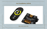 COB LED Controller, RF remote dimming