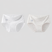 Women's High Waisted Knickers with Extended Gusset for Enhanced Coverage, 100% Breathable Multipack Postpartum C Section Design