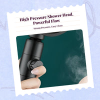 8-mode high-pressure handheld shower