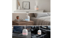 Desktop Humidifier Compact Mini Humidifier Mist Maker Minimalist Appliance Portable for Desk, Office