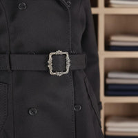 1/6 Scale Female Agent Coat High Intricate 1/6 Scale Outerwear Coat Female Figure Outfit Long-Lasting Cloth Material