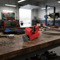 Calibrated Angle Markings 3 in 1 Tube Bender Heavy Duty 90 Degree Pipe Bender Brake Line Bending Tool for Mechanics, Plumbing