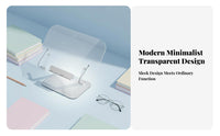 Adjustable Transparent Bookrest Hands-Unrestricted Adjustable Document Riser