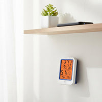 Digital Temperature-Hygrometer High Precision Indoor Temperature Humidity Meter °C/°F Switchable Room Thermometer with Humidity Display