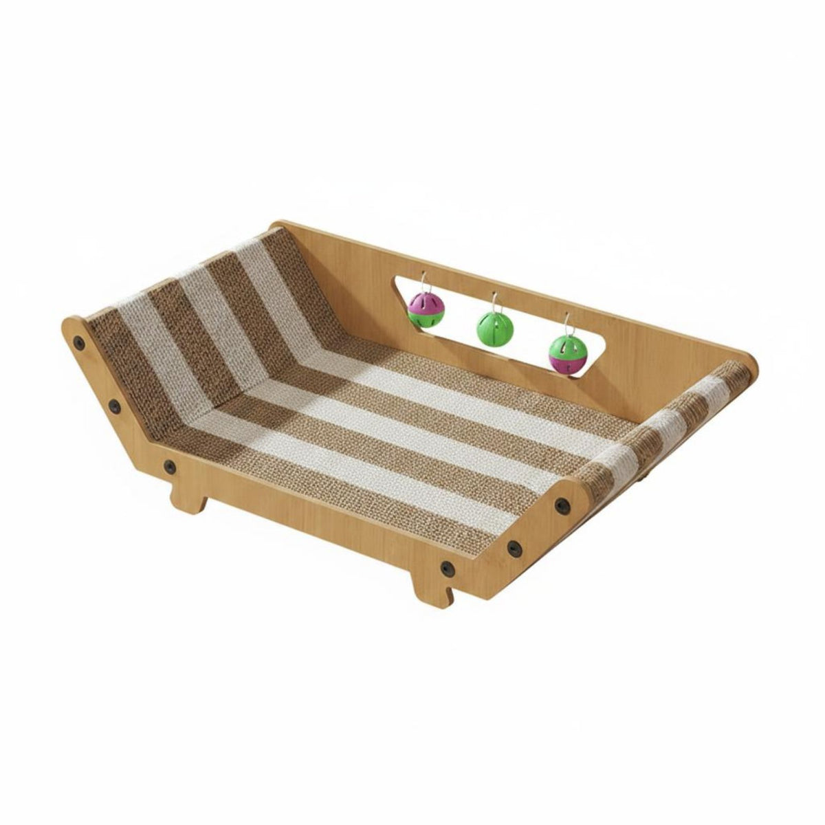 Cat Scratcher Sofa Throughout the Year Cat Scratching Lounge Built-Built-in Play Feature for Indoor