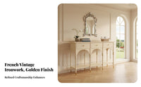 2-Tier Entryway Table Table French and Design 2-Tier Entryway Shelf Elegant Look Slim Immediatelyline for Interior Decorators