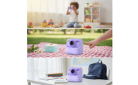Thermal Printing Instant Print Camera with Screen Portable Instant Print Camera Compact Multifunctional for Playroom