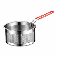 Deep Fry Basket Multi-Functional Deep Fryer Basket for Restaurant