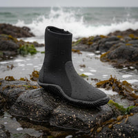 5 Mm Neoprene Dive Boots Vulcanized Sole Surfing Wading Shoes Anti-Scratch Diving Booties for Response Workers, Surfers, Beach