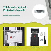 Universal Luggage Lock, Resettable Code, Zinc Alloy Buckle