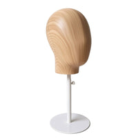 Hairpiece Head with Stand Adjustable-Height Mannequin Head with Stand Stable for Boutiques, Studios