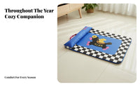 Soft Pet Sleeping Cushion Multi-Season Use Non-Slip Pet Mat Breathable Material Cartoon Dog Sleeping Pad for Dog, Small pet