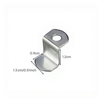 Z Shaped Corner Bracket, Metal Fastener, sturdy Fixing Accessory for Picture Frame, Furniture, Shelf