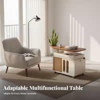 Foldable Tea Trolley Space-Saving Design Side Table Lockable Casters Multi-Tier Storage for Homeowners, Entertainers