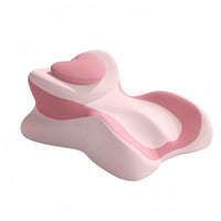 Stomach Rest Cushion Pillow Recessed Central Heart Shaped Pillow Super Gentle Rest Accessory for Stomach Sleepers