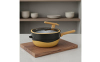 Easy to Clean Square Nonstick Wok Even Heating Cookware