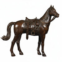 Tang Horse Sculpture Fine Workmanship Figurine Distinctive & Design