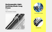 Rechargeable high-lumen LED