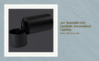Dimmable LED ceiling spotlight