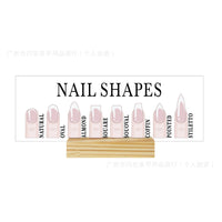 Acrylic Nail Art Display Stand and Storage Board for Press-On Nails