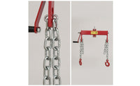 Engine Weight Leveler Adjustable Weight Leveler with Chains Secure Engine Lifting Leveling Tool for Mechanics