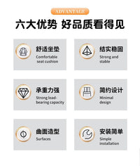 轻奢酒吧椅吧台椅高脚凳家用椅子升降椅靠背椅前台吧凳收银凳子