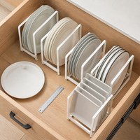 Dish Drying Rack, Over-Sink Dish Drying Rack, Slim, White, Tableware Drainer, Matte Finish
