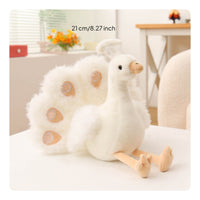 Peacock Soft Toy Soft Peacock Stuffed Animal Cute for Kids, Playroom