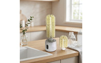 Handheld Electric Cup Brush Rechargeable Electric Bottle Brush Wireless Compact for Dorm Room, Office