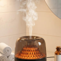 200ml Tabletop Humidifier Auto Shut-Shut down LED Light Mist Humidifier