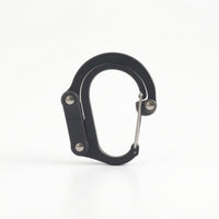 360 Degree Swivel Carabiner Clip Rotatable Carabiner with Rotating Hook Compact Hardware D-Loop for Campers, Hikers, Backpackers, Camping, Hiking, Backpacking