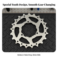 Cassette Repair Cog Wide Compatibility Mountain Bike Cassette Cog Replacement Flywheel Sprocket Effortless Shifting Design