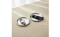 2 Pieces Stainless Steel Coasters Easy to Clean Coasters with Raised   Silver for Cafes, Hosts, Beverage Presentation