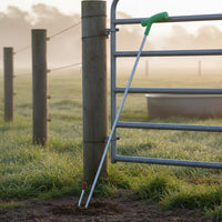 Sheep Leg Hook Long Reach Sheep Catching Hook Thickened Steel Animal Handling Tool for Farmers, Farm