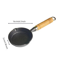 Heat-Resistant cast Iron Skillet Small Frying Pan Small Cast Iron Skillet Black Body