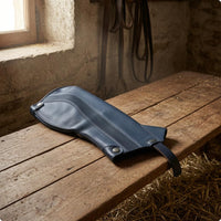 Equestrian Boot Cover Snap Closure Leg Gaiter Defensive