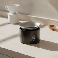 Coffee Scale with Catch Cup coffee Measuring Scale Precision for Baristas